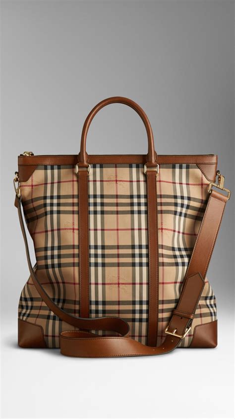 Burberry large tote handbag